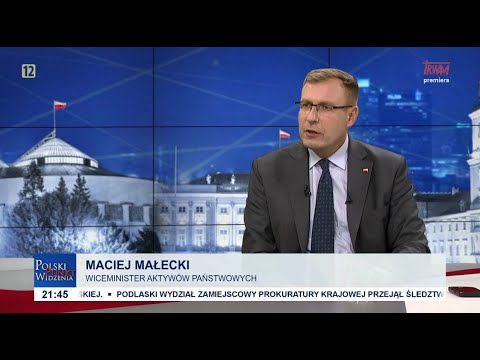 Polski punkt widzenia: min. Maciej Małecki (28.08.20223)