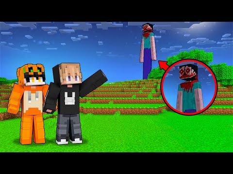 KITA MELIHAT PENAMPAKAN STEVE BERKAKI PANJANG DAN SERAM DI MINECRAFT!!