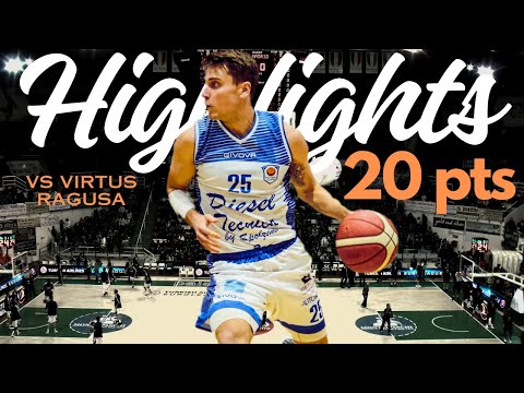 Juozas Balciunas highlights vs Virtus Ragusa