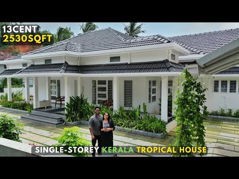 വീട്ടുകാരുടെ ആഗ്രഹം പോലെ രണ്ടുനില വീട്ടിൽ നിന്നും ഒറ്റ നില വീട്ടിലേക്ക് ! A SINGLE -STOREY HOMETOUR