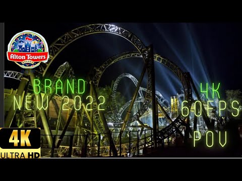 Brand new Alton towers The smiler |front row 4k 60fps pov 2022|