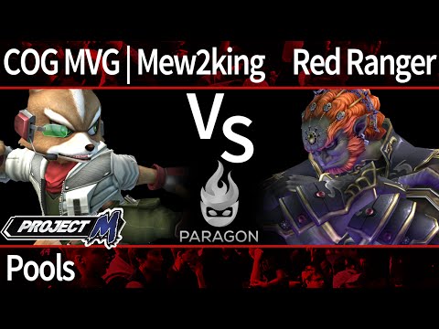 Paragon PM - COG MVG | M2K (Fox, Sheik) vs Red Ranger (Ganondorf) - Pools