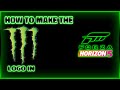How To Make The Monster Energy Logo In Forza Horizon 5