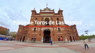 4K Walking Tour of Plaza de Toros de Las Ventas in Madrid: Neo‑Mudéjar Architect