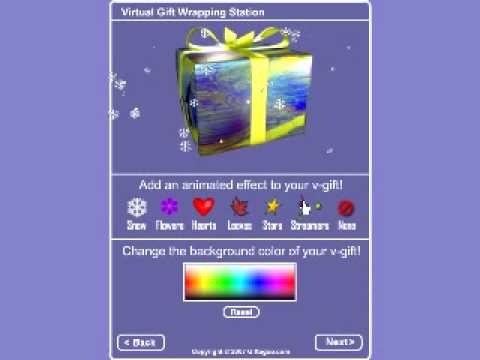 Wrapping a Virtual Gift