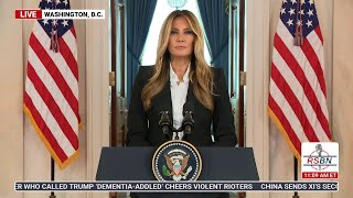 LIVE: First Lady Melania Trump Makes an Announcement - 10/10/25