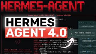 Hermes Agent 4.0 (CRAZY Foundation Release): This UPDATE IS AWESOME!