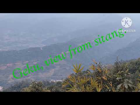 ll Geku. View from Sitang vill, ll upper siang.