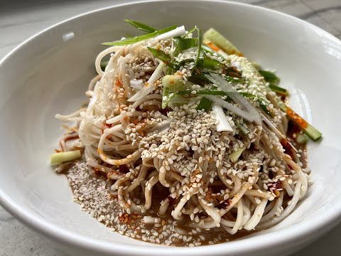 WHAT'S FOR DINNER | COLD SESAME NOODLES | SUMMER RECIPES