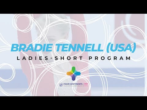 Bradie Tennell (USA) | Ladies Short Program | ISU Four Continents Figure Skating | #4ContsFigure