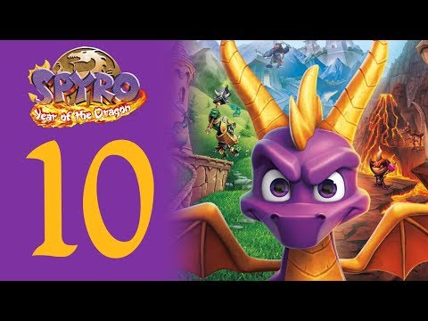 Spyro 3: Year of the Dragon Reignited playthrough pt10 - 3rd Speedway, Boss, and Agent 9