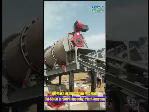 DM 50 Asphalt Drum Mixing Plant