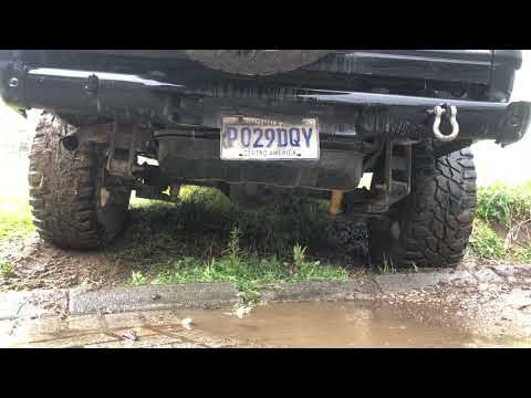 Dana 44 limited slip diff in action