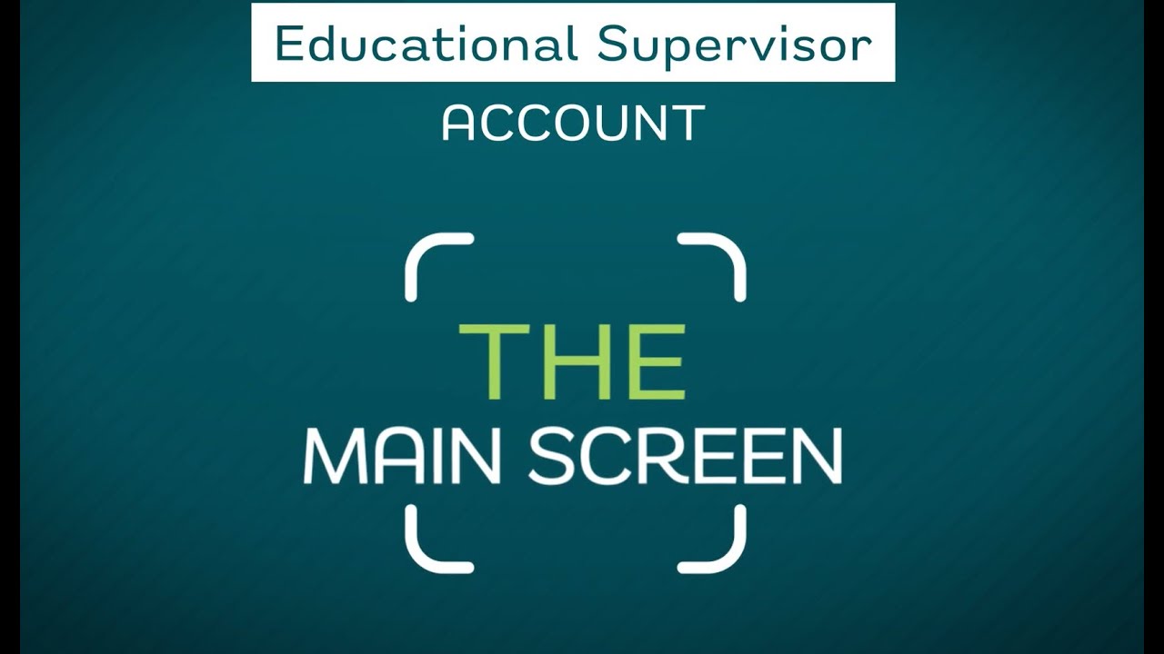 Classera EN supervisor vid2 Main Screen V1 1