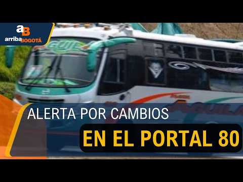 Crisis de movilidad en la Calle 80: Alcaldes de la Sabana alertan por cambios en el Portal | CityTv