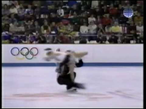 Radka Kovarikova & Rene Novotny OP 1992 Albertville Winter Olympic Games