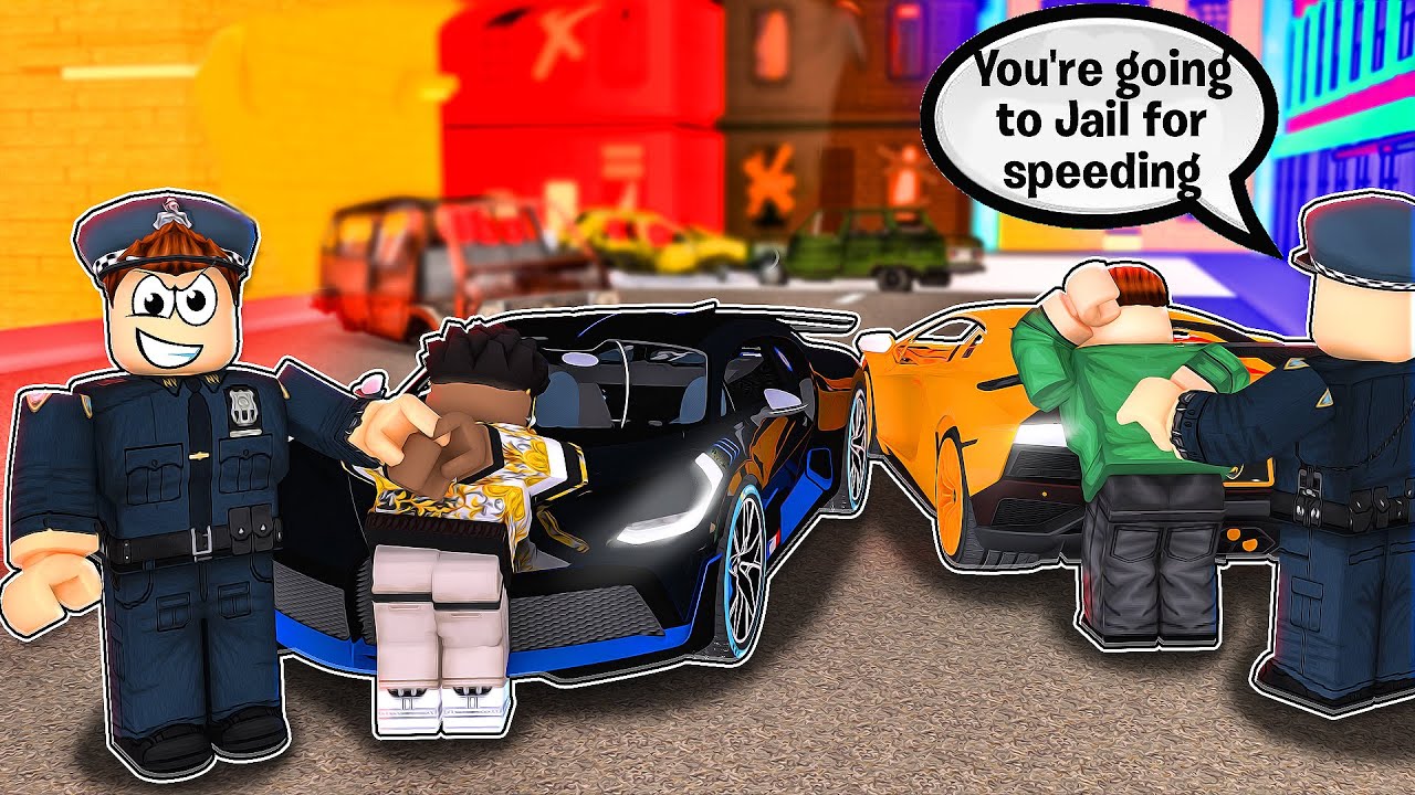 ARRESTING SUPERCAR OWNERS IN DRIVING EMPIRE!!!
