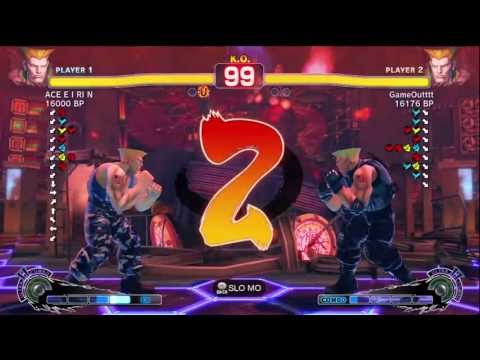 ACE・EIRIN [Guile] vs GameOutttt [Guile] SSF4 Japanese Online Ranked Matches - TRUE-HD