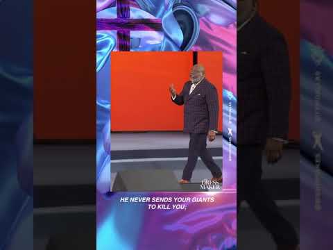 God always sends Goliath to reveal you