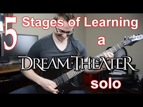 The 5 Stages of Learning a Dream Theater Solo