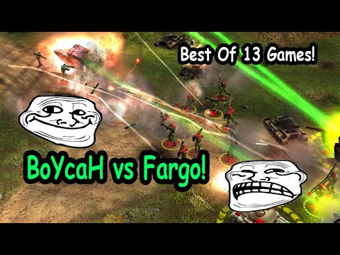 BoYcaH vs Fargo! $50 Challenge! Best Of 11! |CNC:Generals Zero Hour