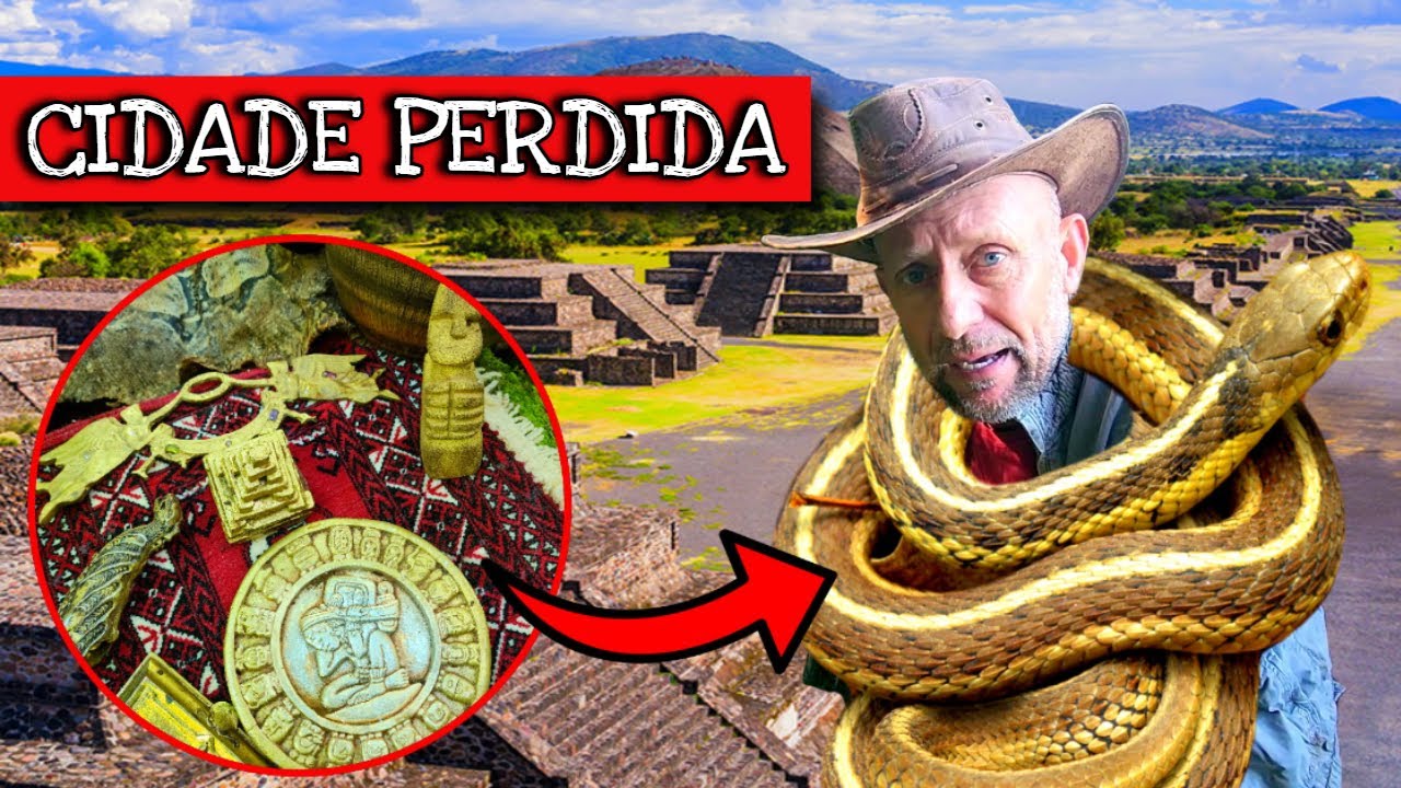 COBRA GIGANTE em RUINAS na AMAZONIA