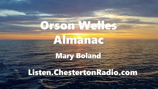 Orson Welles Almanac - Mary Boland