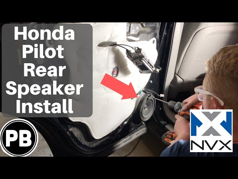 2009 - 2015 Honda Pilot Rear Speaker Install