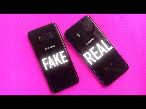Real vs Fake Galaxy S8/S8 Plus!