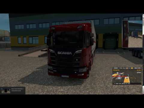 Euro Truck Simulator 2- Scania R520 Hamburg to Osnabrück