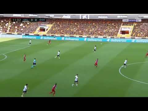 Golazo de Gonzalo Guedes para el valencia