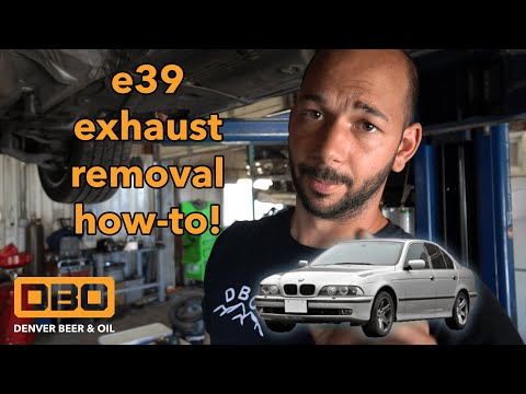 e39 Exhaust Removal How-To