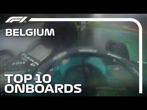 F1 2024 F1第14戦ベルギーGP（スパ・フランコルシャン）オンボード映像TOP10