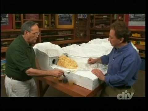 Model Railroad Scenery - Painting Rocks