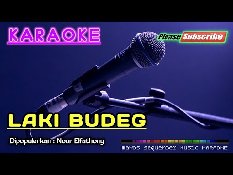LAKI BUDEG -Noor Elfathony- KARAOKE