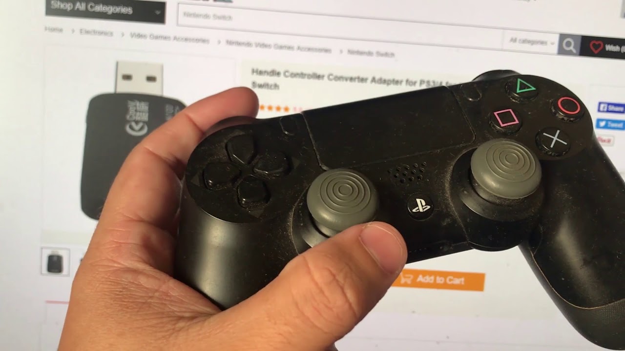 Nintendo Switch: Adaptador USB deixando compatível controle de outros consoles