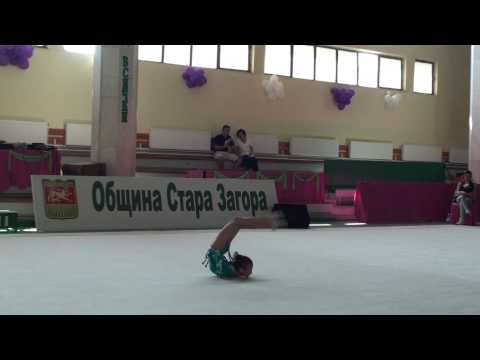 Madlen Radukanova rope Finals - State Championship Children 2010