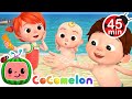 Beach Song ️ Sunscreen Safety At The Beach MORE CoComelon Nursery Rhymes Kids Songs