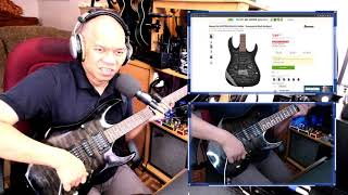 Video thumbnail for Ibanez Gio GRX70QA Electric Guitar Review by Pure (Transparent Black Sunburst) by Pure Music Studio