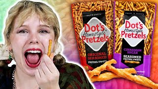 Irish People Try Dot's Homestyle American Pretzels For The First Time