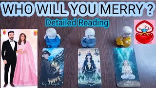 WHO WILL YOU MERRY ? LOVE OR ARRANGE MARRIAGE ? 🤔  DETAILED READING 🥳 HINDI TAROT TIMELESS READING 💯