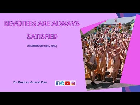 SB 4.9.36, Devotees are Always Satisfied (Conference Call, USA) || Dr. Keshav Anand Das