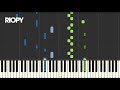 RIOPY - Golden Gate [Official Piano Tutorial]