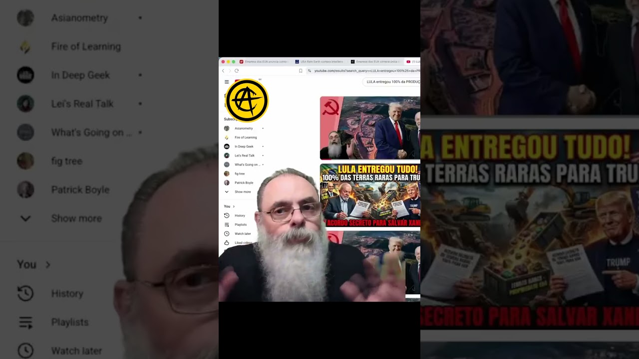 LULA já tinha entregue 100% das TERRAS RARAS para TRUMP, agora ENTREGOU EMPRESA de MINERAÇÃO INTEIRA