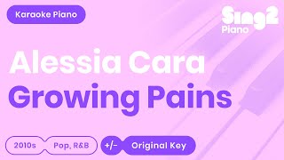 Growing Pains (Piano Karaoke Instrumental) Alessia Cara