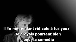 Une petite larme m'a trahi