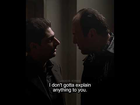Chris Arguing With Tony 😮 | The Sopranos S3.E10 | #Shorts