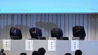 【冒頭発言ノーカット】金銭詐取、「過度な営業重視」原因　プルデンシャル生命、成果報酬見直し　報告書公表、１５７人処分