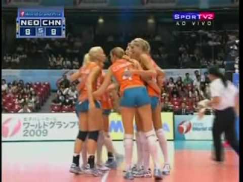 NETHERLANDS 3 X 2 CHINA FINAL ROUND  WORLD GRAND PRIX 2009