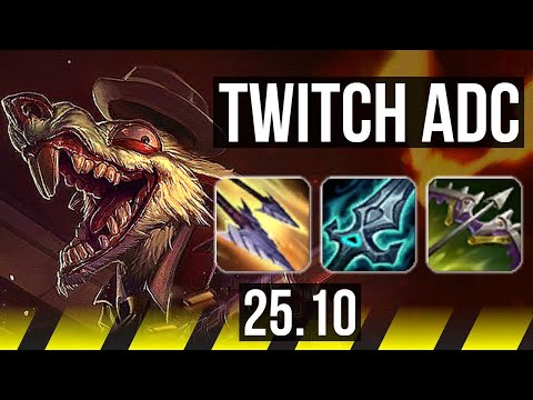 TWITCH & Sona vs SWAIN & Senna (ADC) | 52k DMG | EUW Master | 25.10